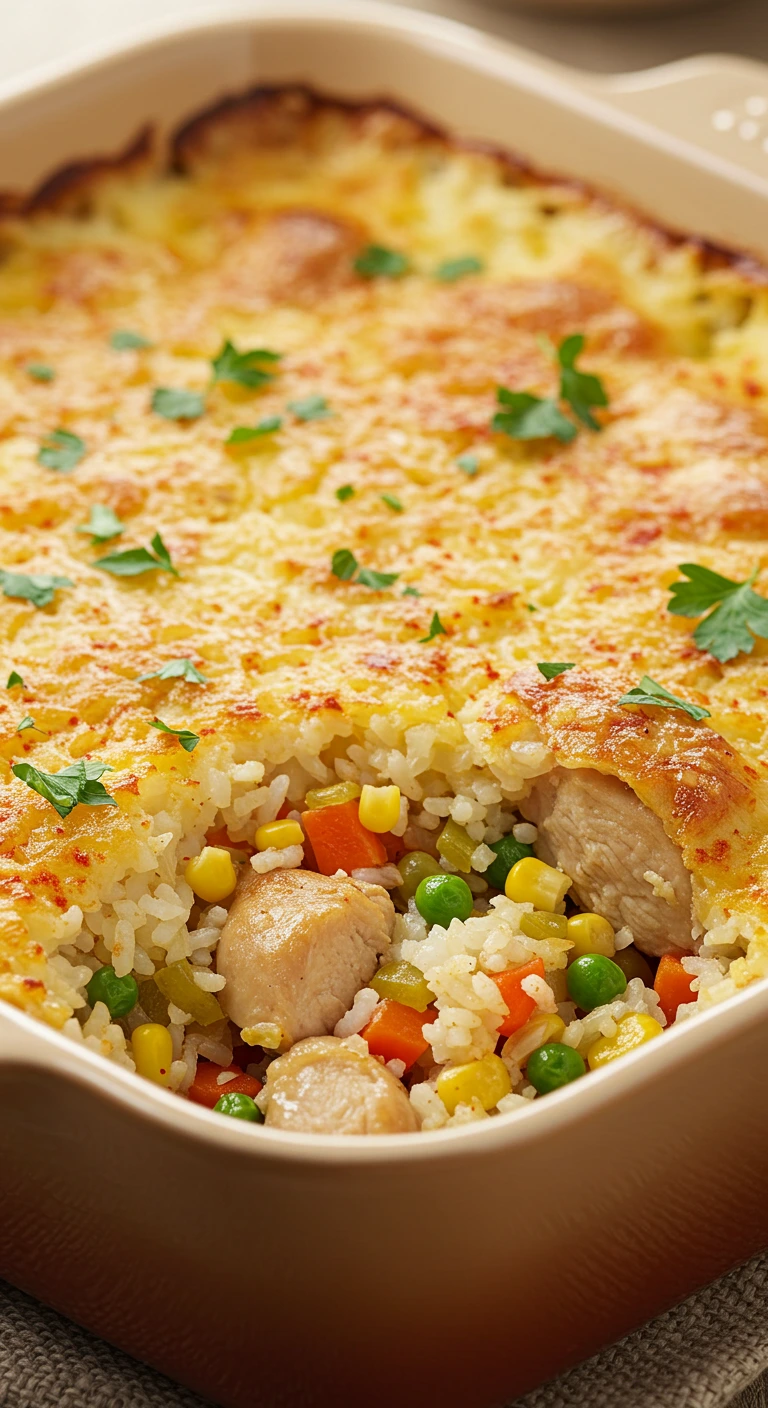 Angel Chicken Rice Casserole Recipe
