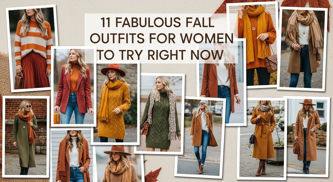 11 Fabulous Fall Outfits for Women