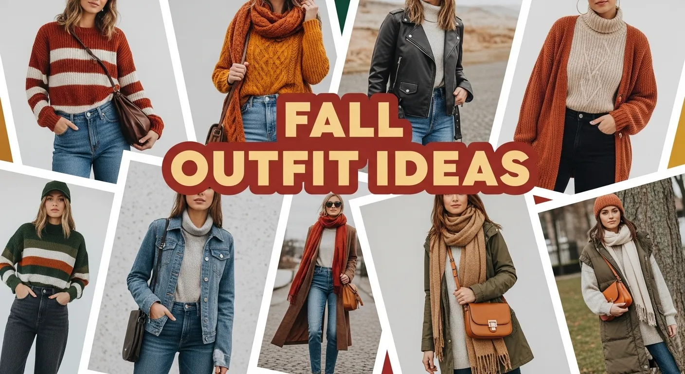 7 Fall Outfit Ideas with Leather Jackets