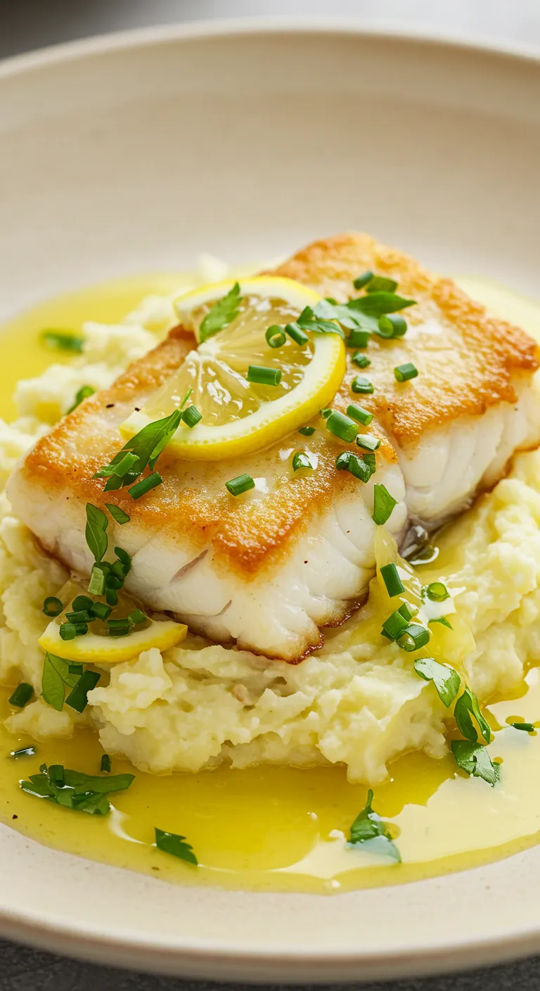 Frying Cod Pan Fried Cod with Lemon Butter Sauce