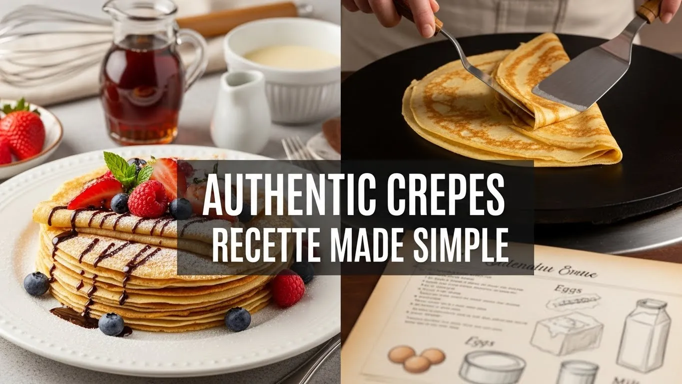 Authentic Crepes Recette Made Simple Recipe
