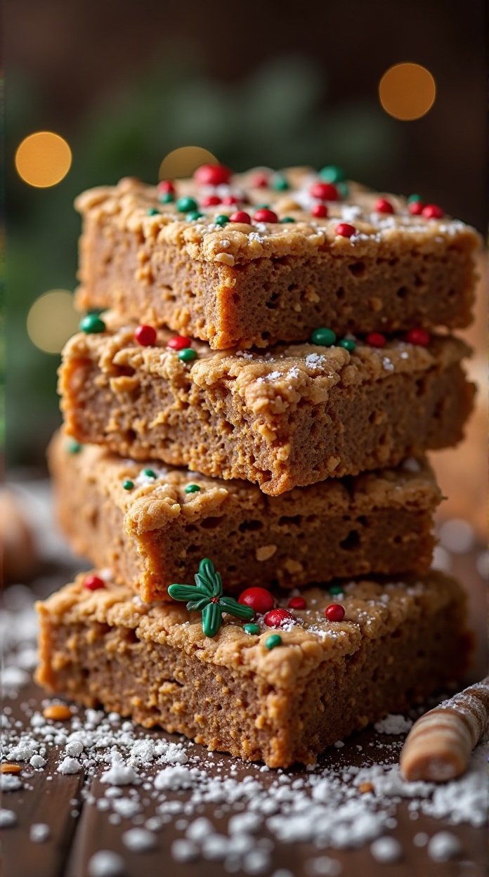 Gingerbread Cookie Bars Recipe
