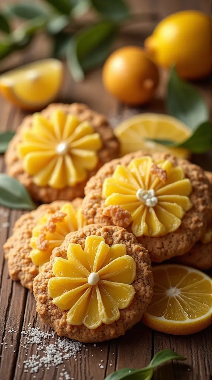 Lemon ginger cookies