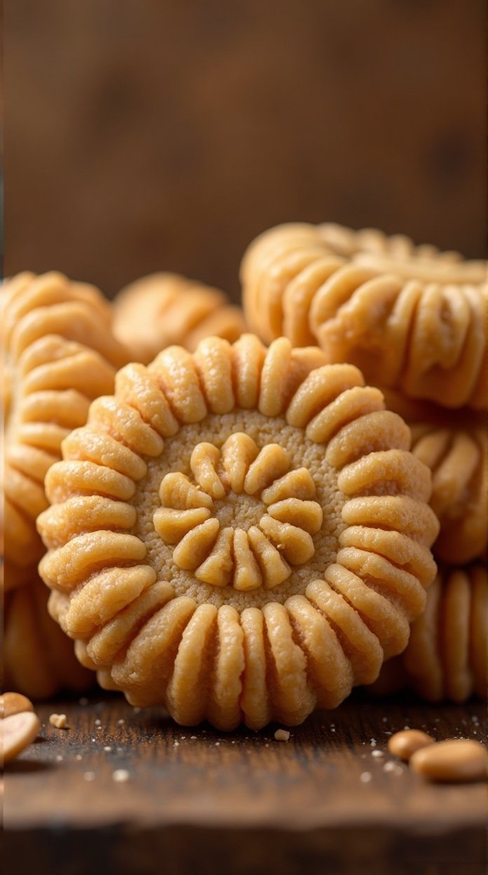 Soft thick peanut butter cookies