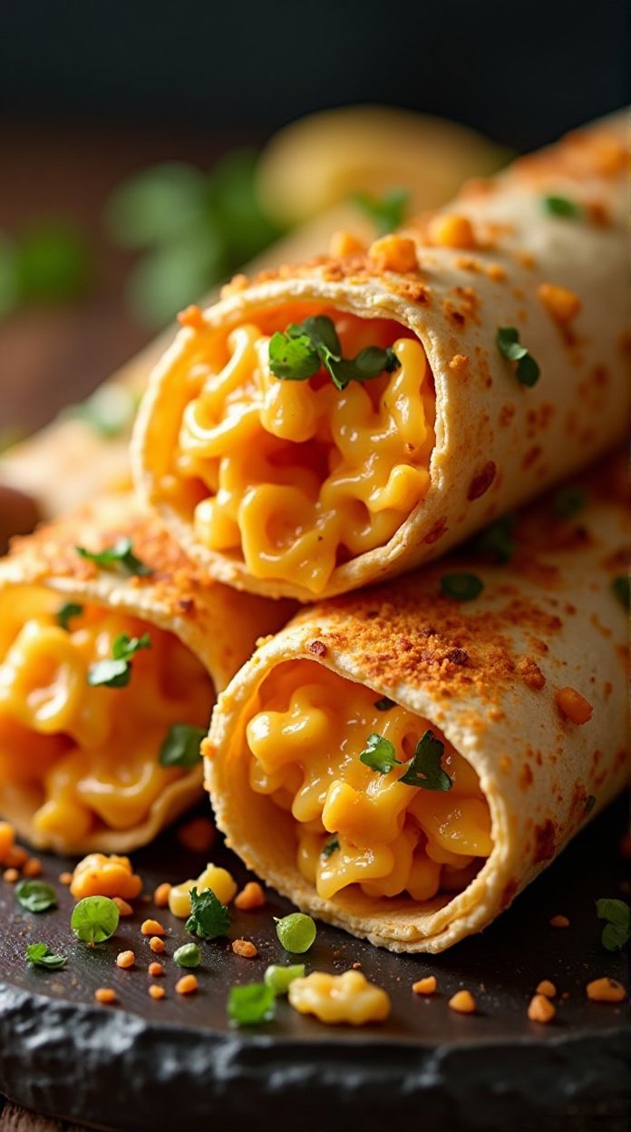 Cheesy Potato Burritos