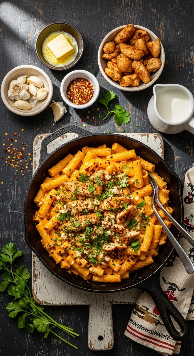 Cowboy Butter Chicken Pasta